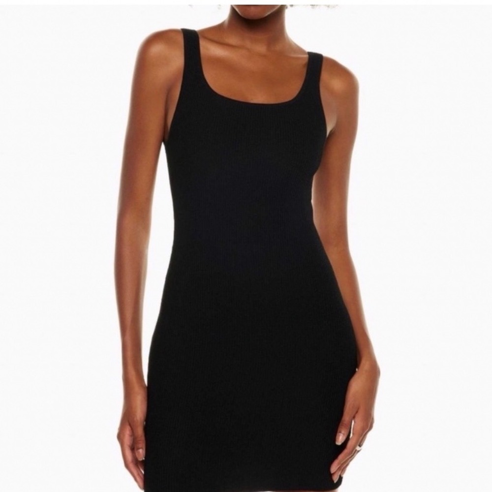 Artizia Babaton Racerback Tank Dress Black Small